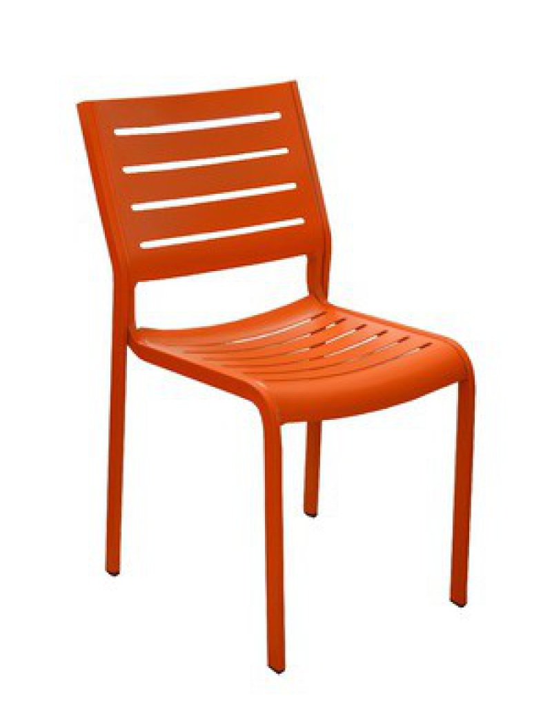 Proloisirs Chaise Belhara Mandarine Vendu(e)s par 2